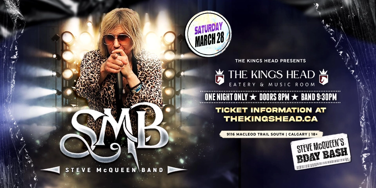 Event image for STEVE McQUEEN BAND