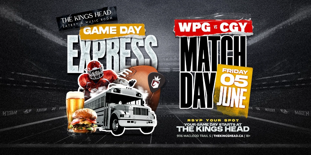 Event image for GAME DAY EXPRESS | WPG @ CGY
