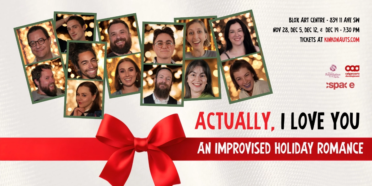 Event image for Actually, I Love You: An Improvised Holiday Romance