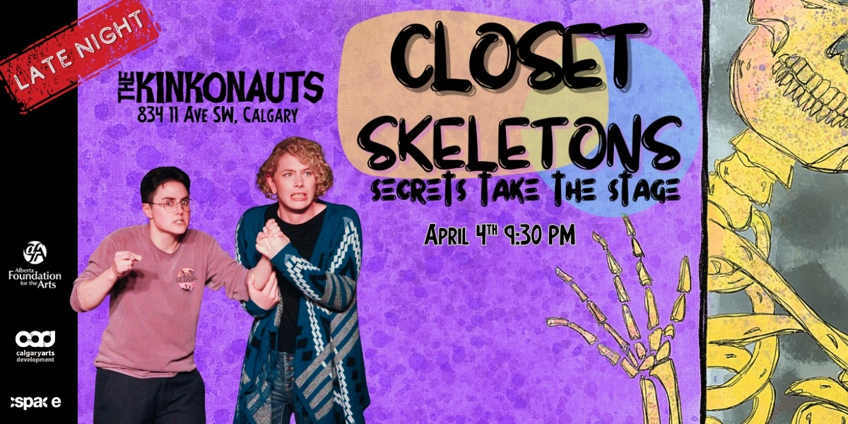 Event image for Closet Skeletons: Secrets Take the Stage