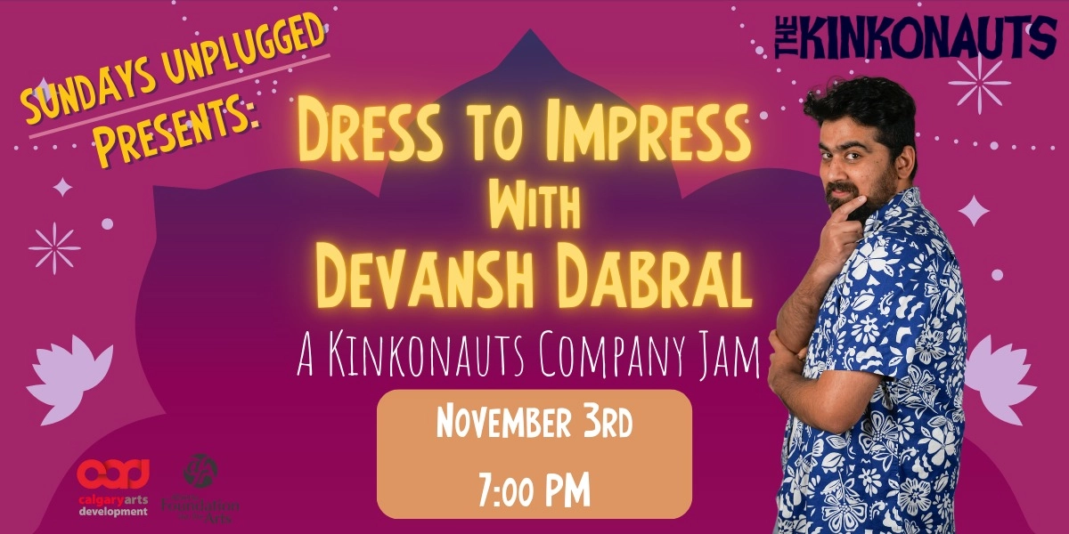 Event image for Sundays Unplugged: Dress to Impress with Devansh Dabral