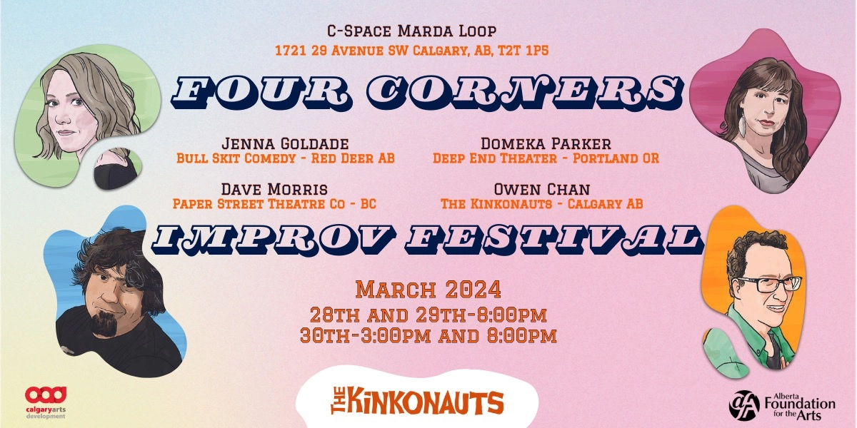 Event image for Four Corners: A Kinkonauts Improv Festival