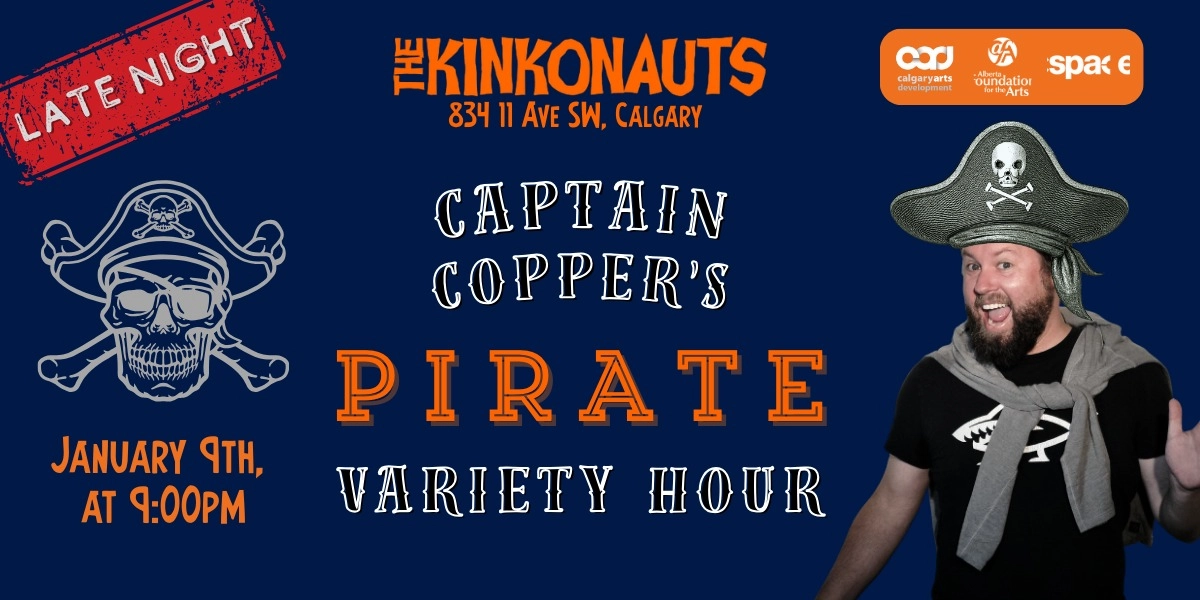 Event image for Captain Copper's Pirate Variety Hour - Late Night