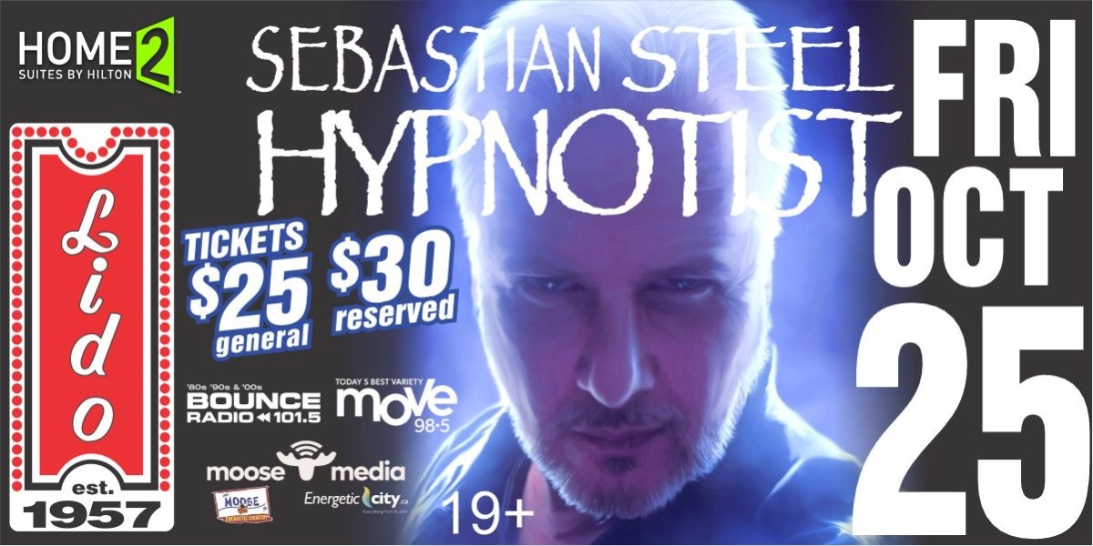 Event image for Hypnotist Sebastian Steel - Friday October 25th