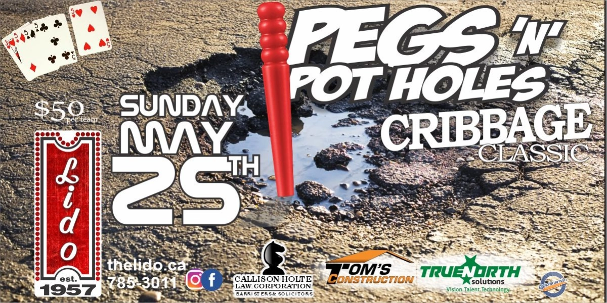 Event image for Pegs and Potholes Cribbage Tournament - Sunday May 25th