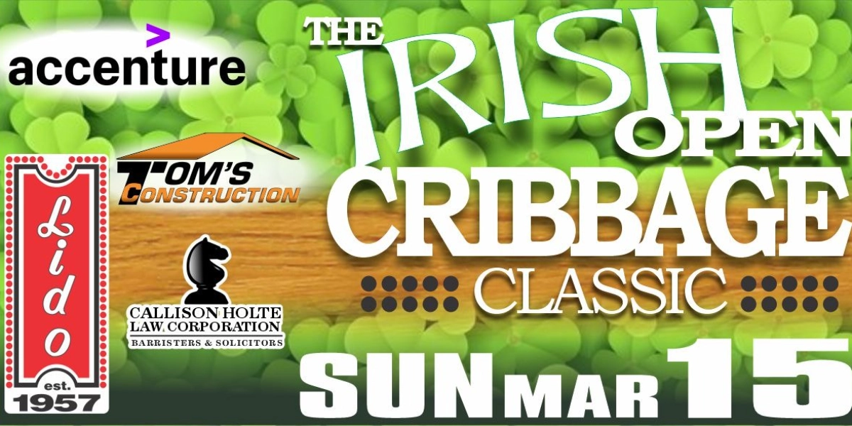 Event image for The Irish Open Cribbage Tournament - Sunday March 15th