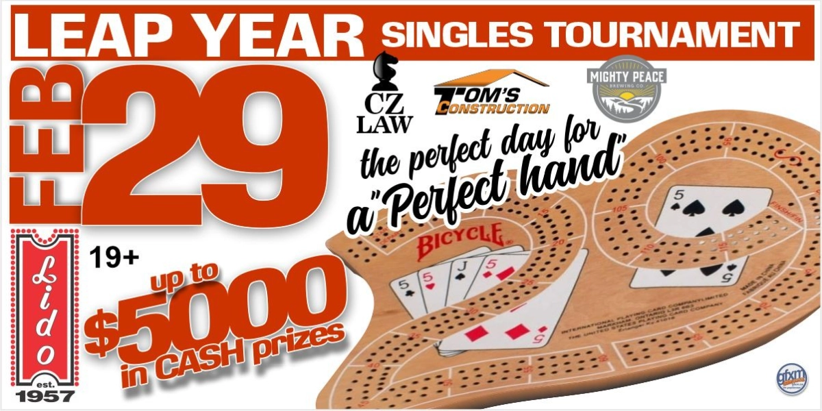 Event image for Leap Year Singles Tournament - February 29th