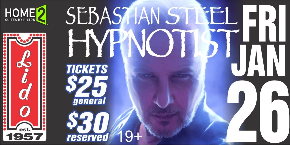 Event image for Hypnotist Sebastian Steel - Friday January 26th