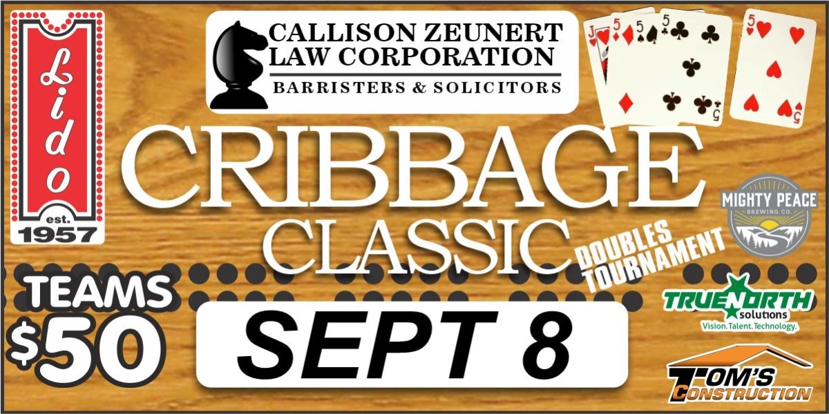 Event image for CZ Law Cribbage Classic - Sept 8th