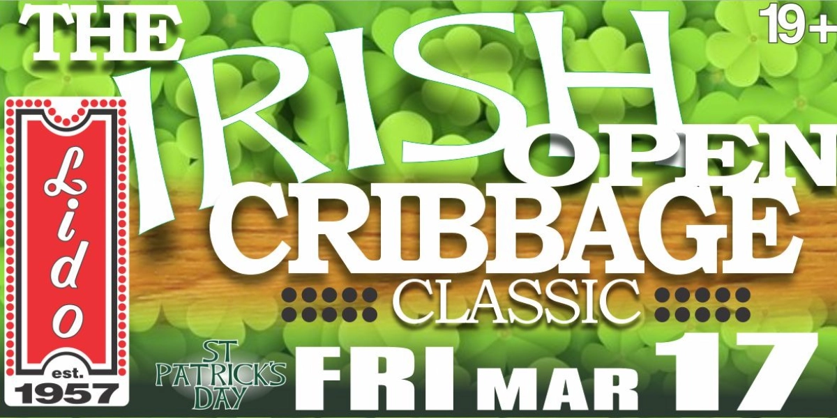 Event image for The Irish Open Cribbage Classic - Friday March 17th