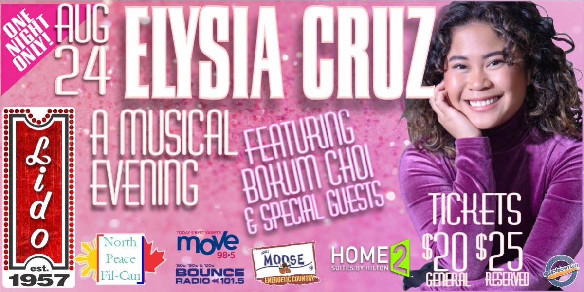 Event image for Elysia Cruz & Special Guests - Saturday August 24th