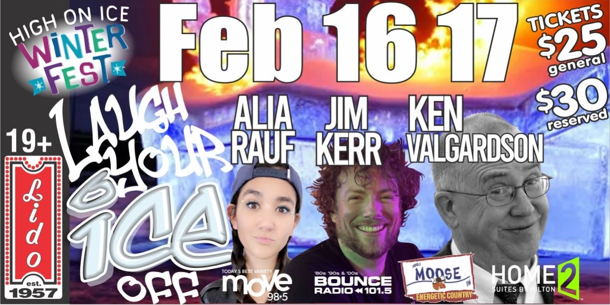 Event image for Laugh Your Ice Off - Saturday February 17th