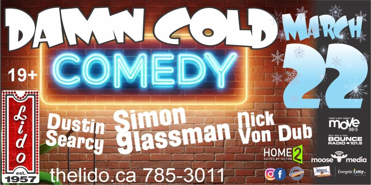Event image for Damn Cold Comedy - Saturday March 22nd