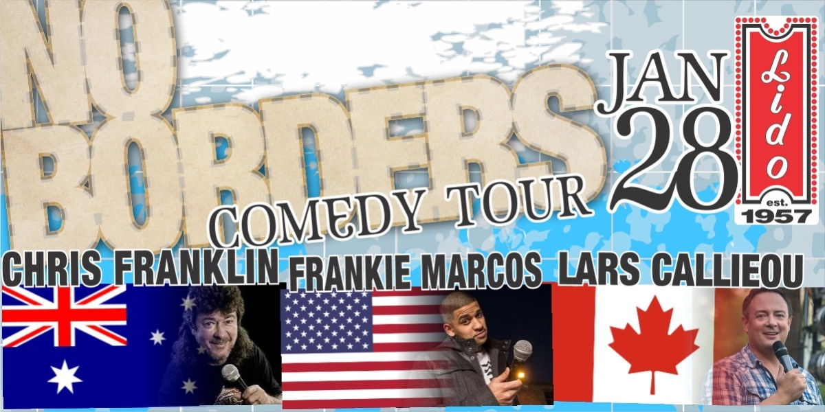 Event image for No Borders Comedy Tour