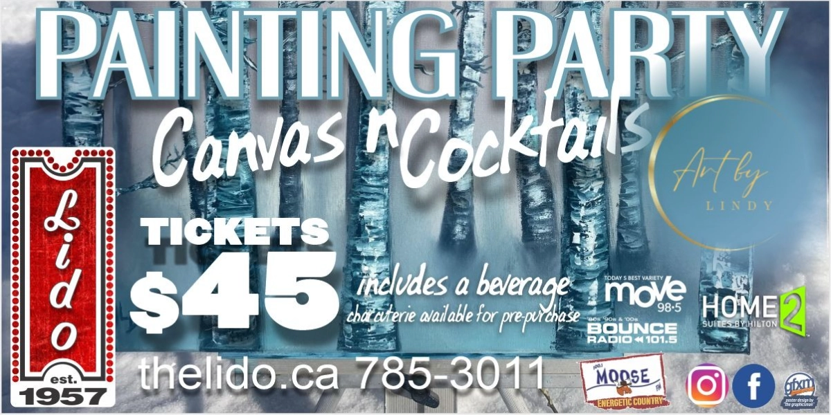 Event image for Canvas & Cocktails - Saturday March 2nd