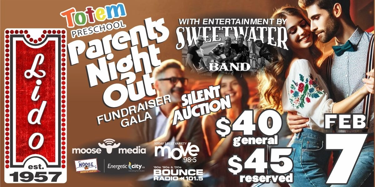 Event image for Parents Night Out Fundraising Gala- Feb 7th