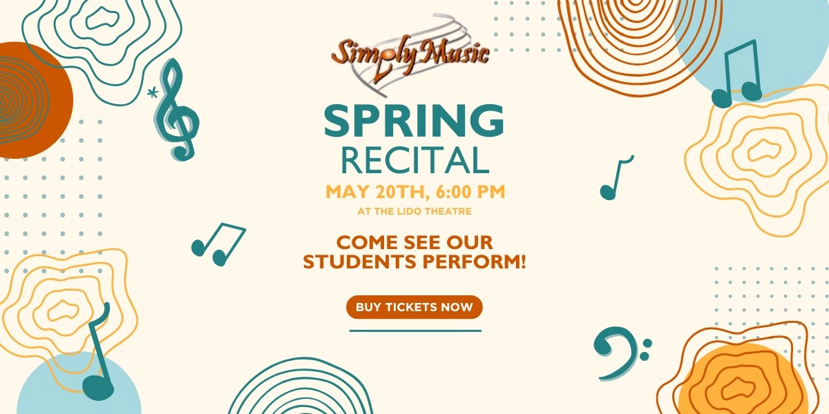 Event image for Simply Music Spring Recital  - Tuesday May 20th