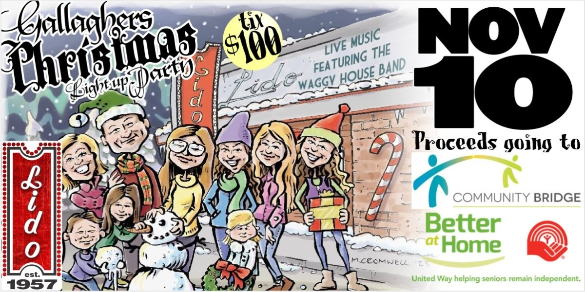 Event image for Gallagher's Christmas Light Up Party-  Friday, Nov 10th