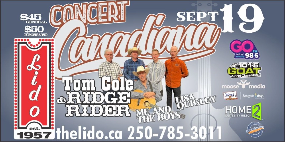 Event image for Tom Cole - Concert Canadiana - Friday Sept 19th