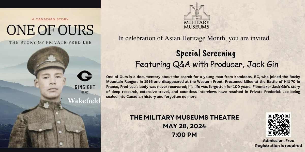 Event image for One of Ours - Movie Screening