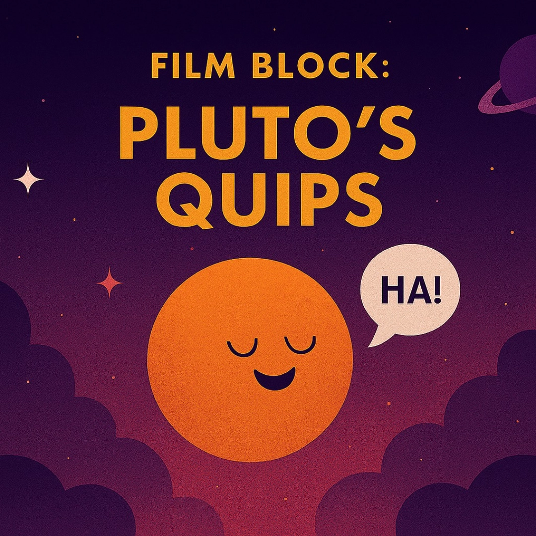 Event image for ZepFEST - Film Block:  Pluto's Quips