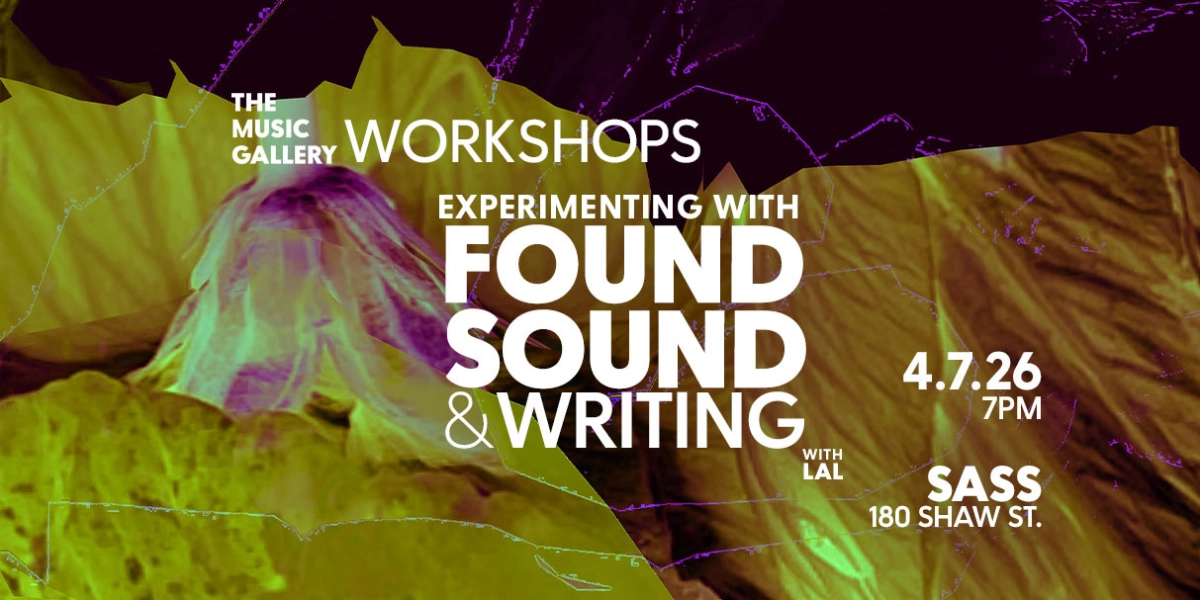 Event image for Experimenting with Found Sound & Writing