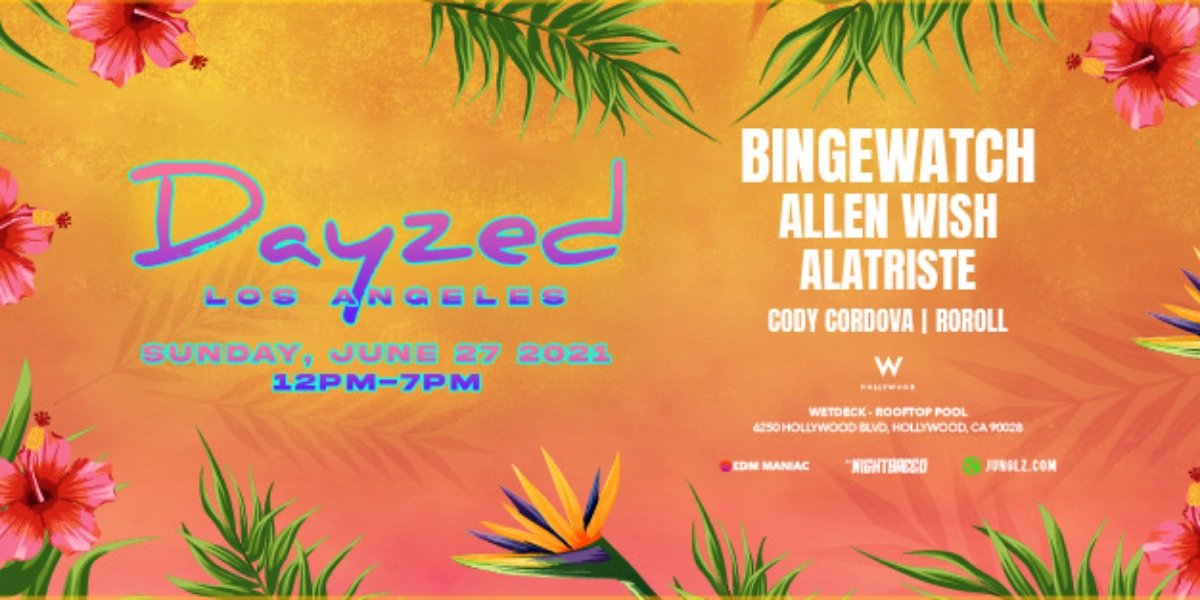 Event image for DAYZED - Pool Party feat. BINGEWATCH, ALATRISTE,  ALLEN WISH