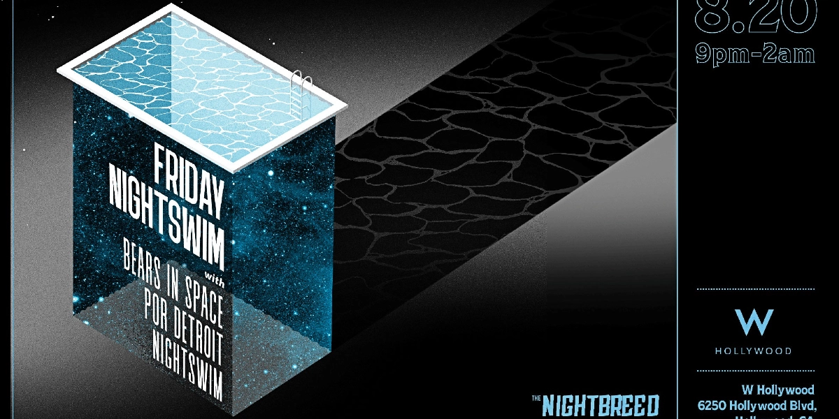 Event image for Bears in Space and Por Detroit: Night Swim