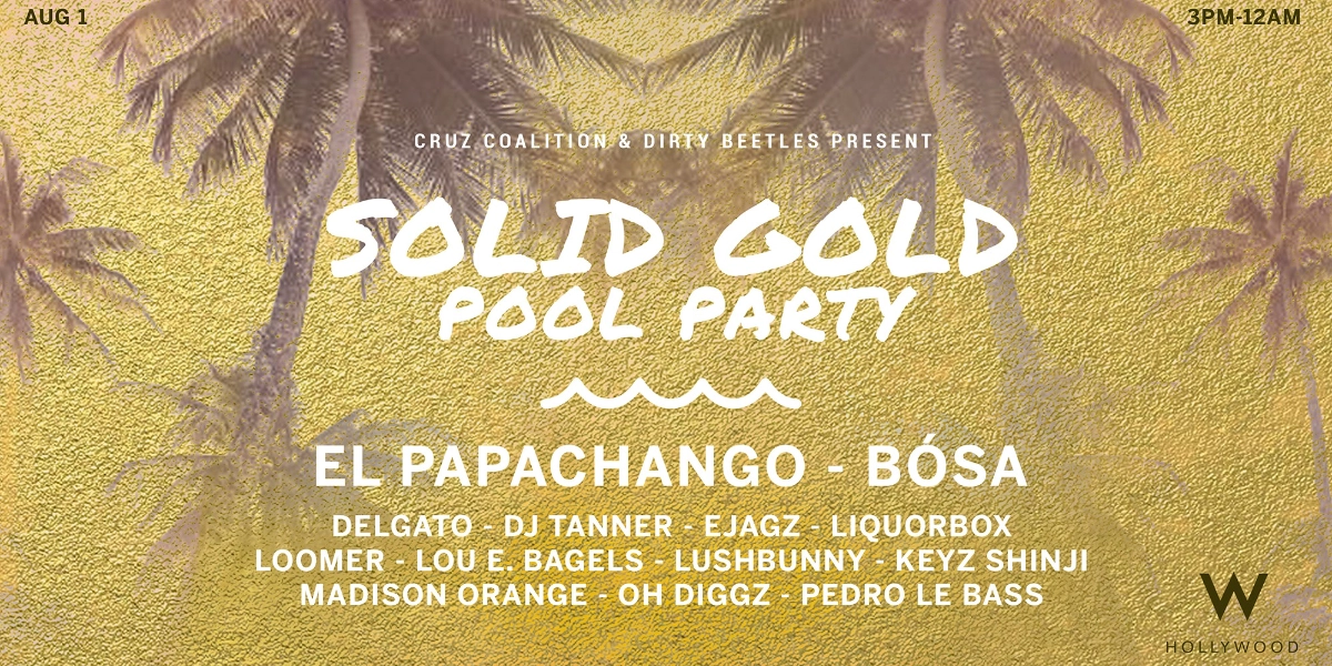 Event image for Solid Gold Pool Party
