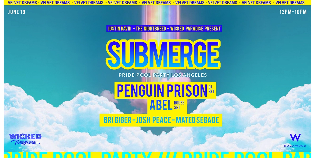 Event image for Submerge - Feat. PENGUIN PRISON + ABEL