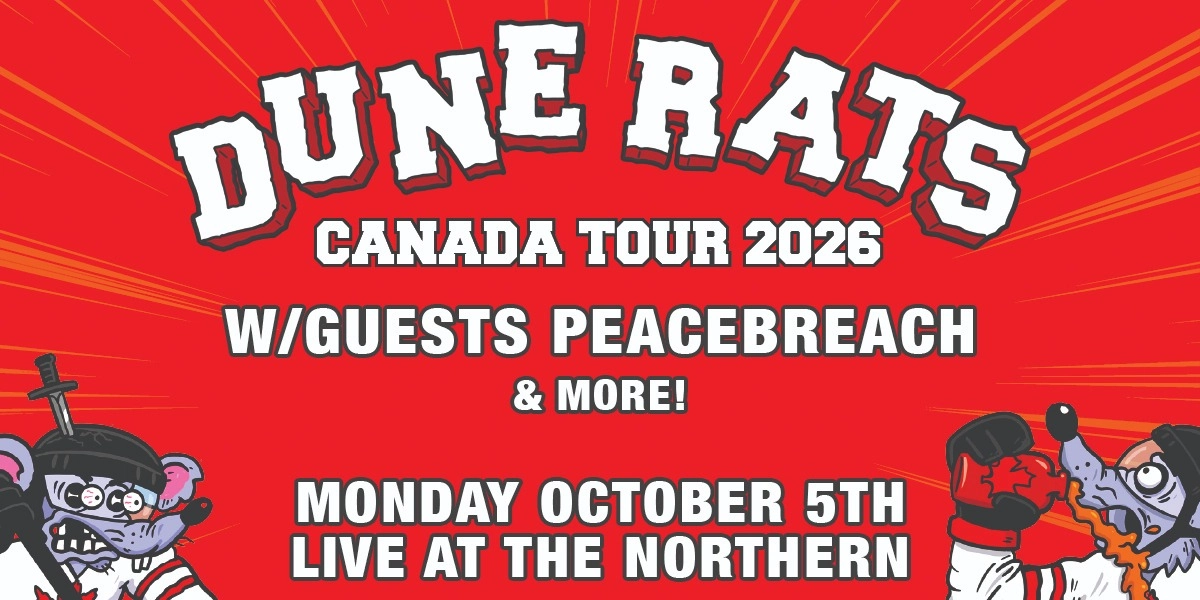 Event image for Dune Rats w/guests Peacebreach