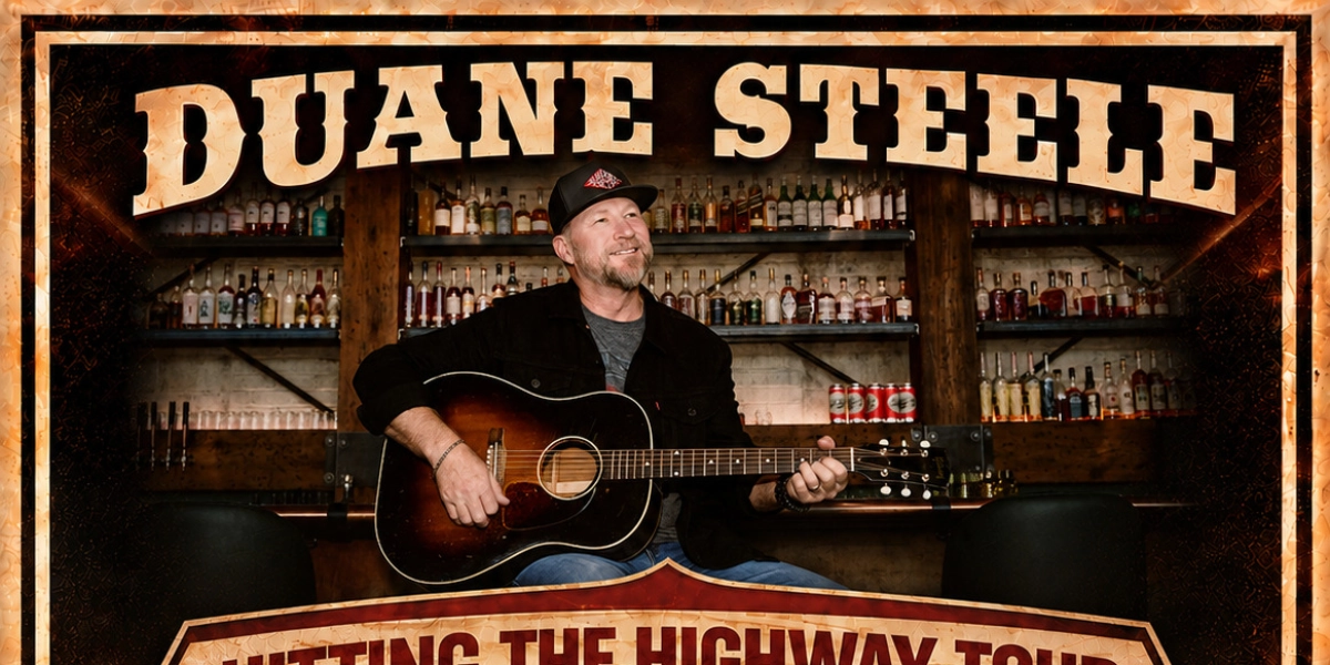 Event image for Duane Steel - Hitting The Highway Tour - Live at Sherwood Forest - September 19