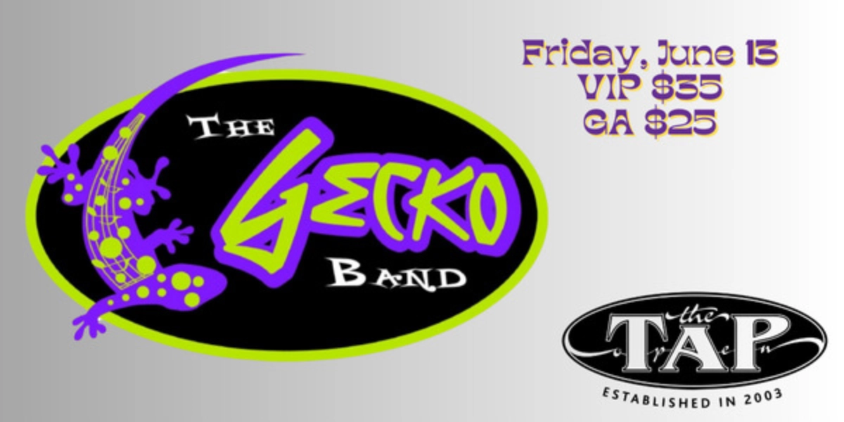Event image for The Gecko Band - Live at The Tap - June 6