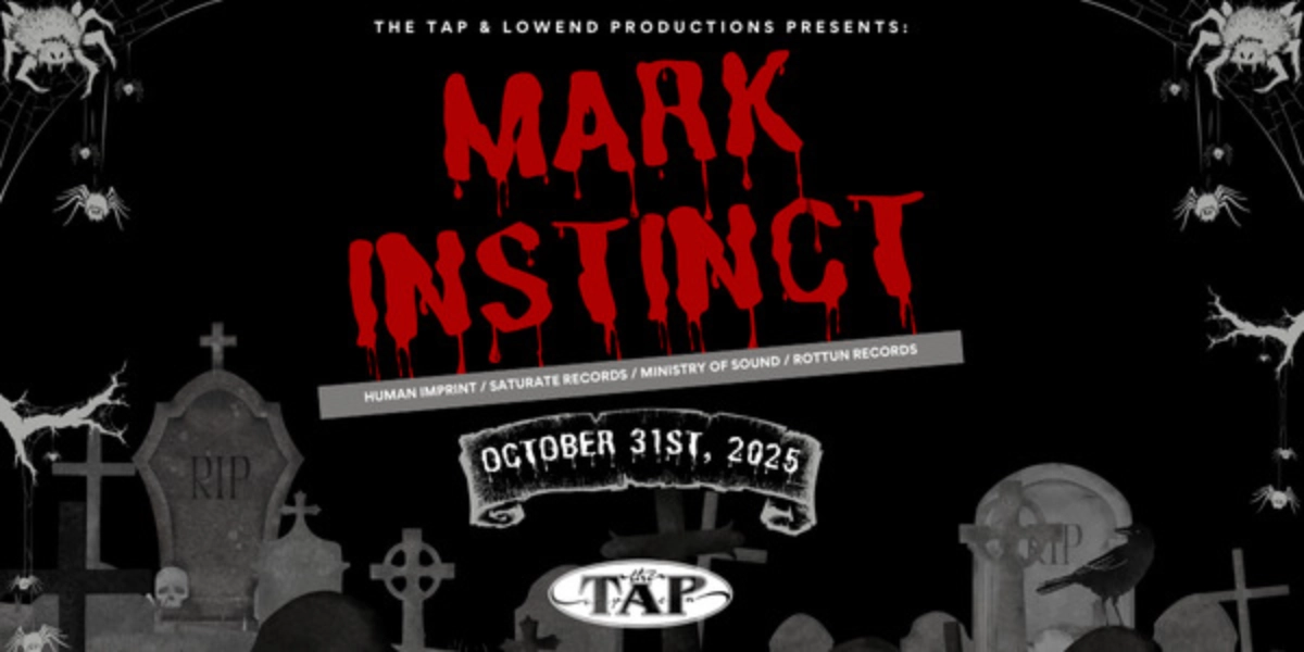 Event image for Mark Instinct - Live at The Tap - Friday, October 31st