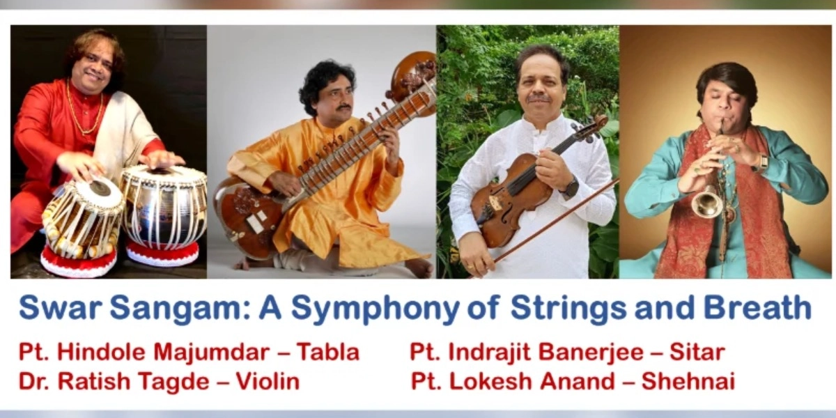 Event image for Swar Sangam: A Symphony of Strings and Breath
