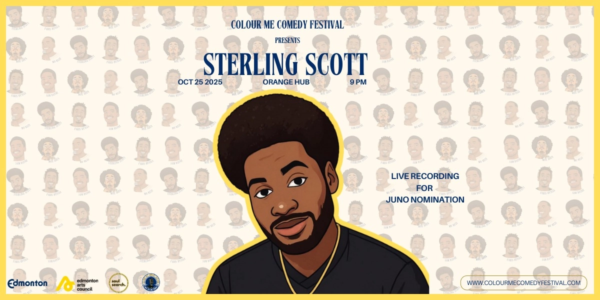 Event image for Colour Me Comedy Festival presents STERLING SCOTT