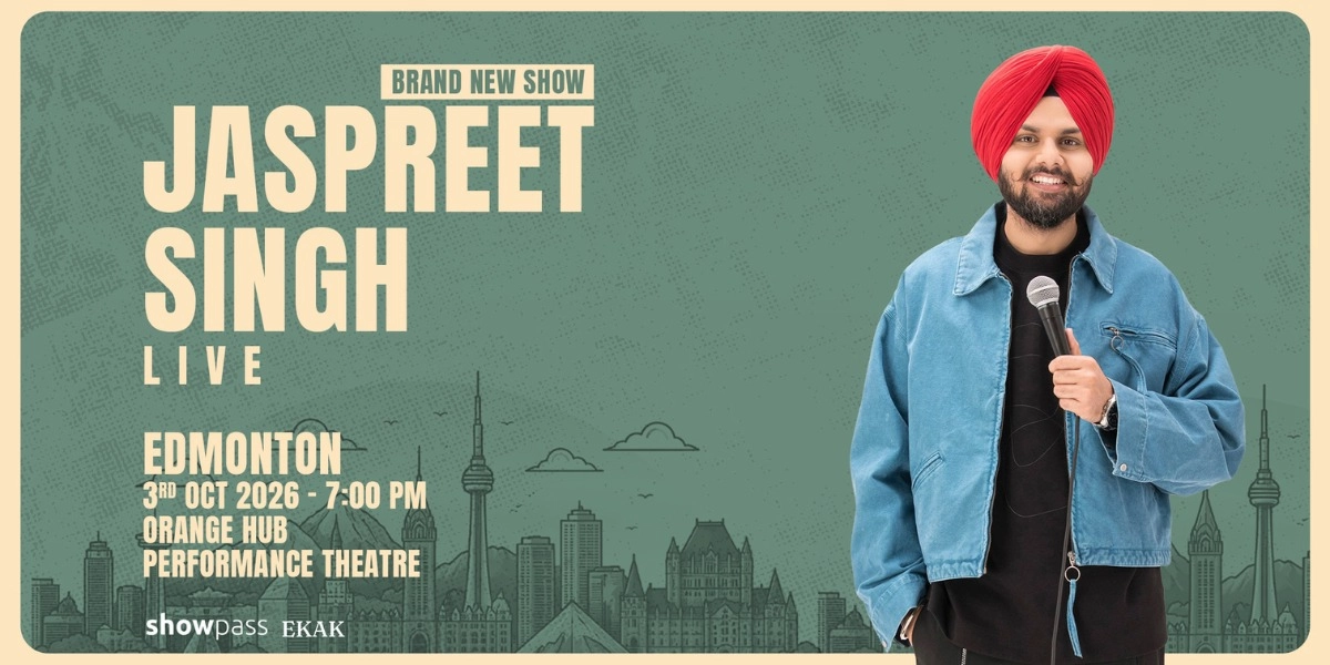 Event image for Jaspreet Singh Live (Brand New Show) - Edmonton