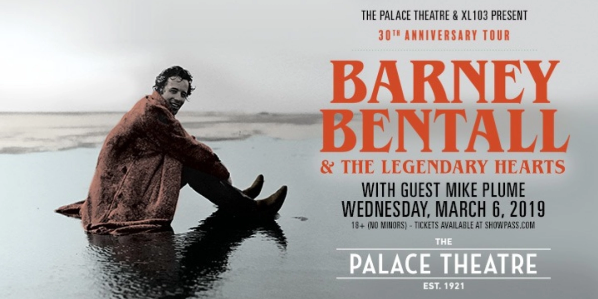 Event image for Barney Bentall & The Legendary Hearts 30th Anniversary Tour