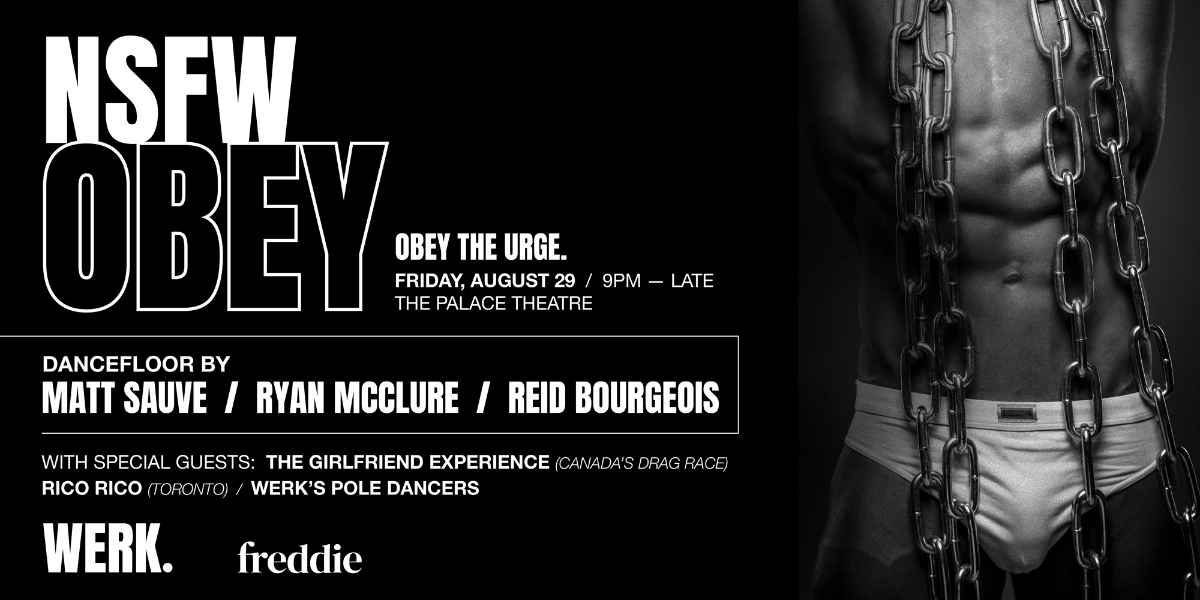 Event image for WERK Presents NSFW OBEY