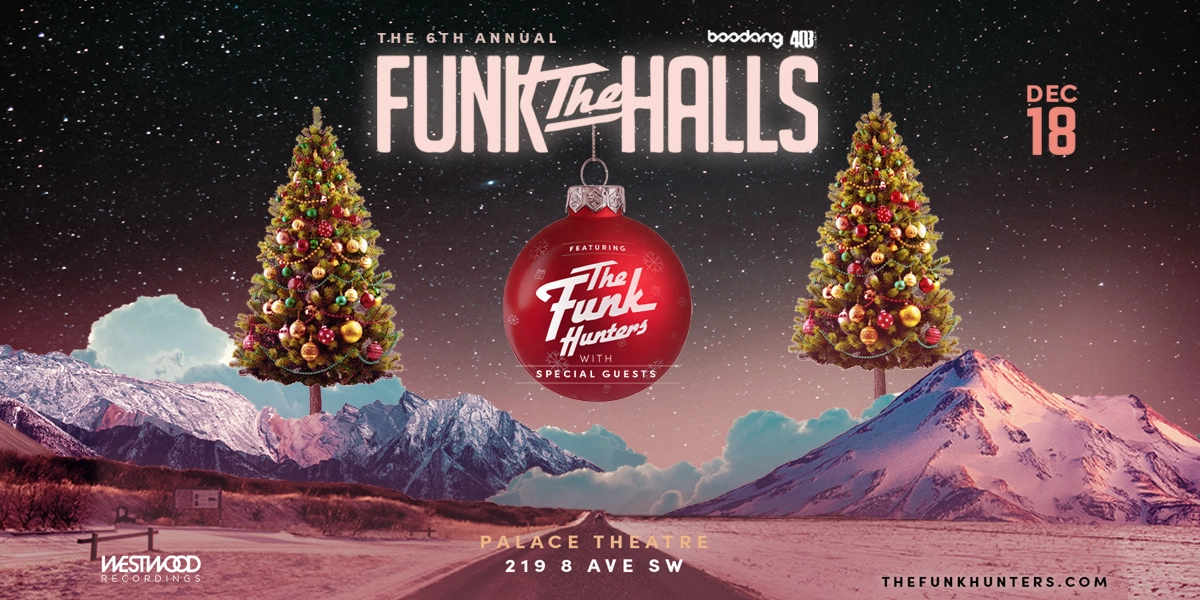 Event image for Funk The Halls: The Funk Hunters