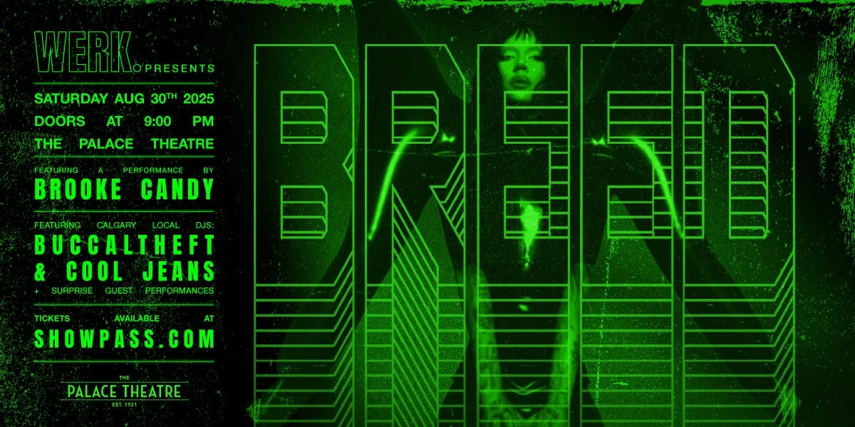 Event image for WERK Presents BREED with BROOKE CANDY