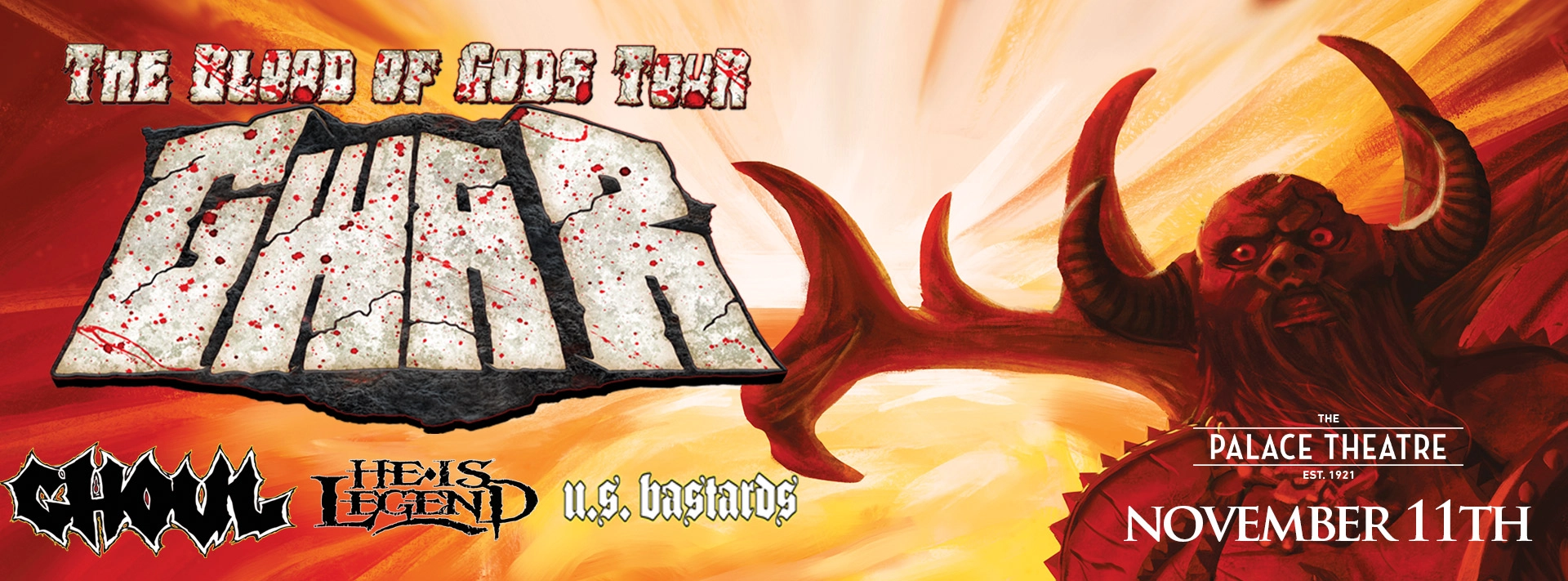 Event image for GWAR - The Blood of Gods Tour