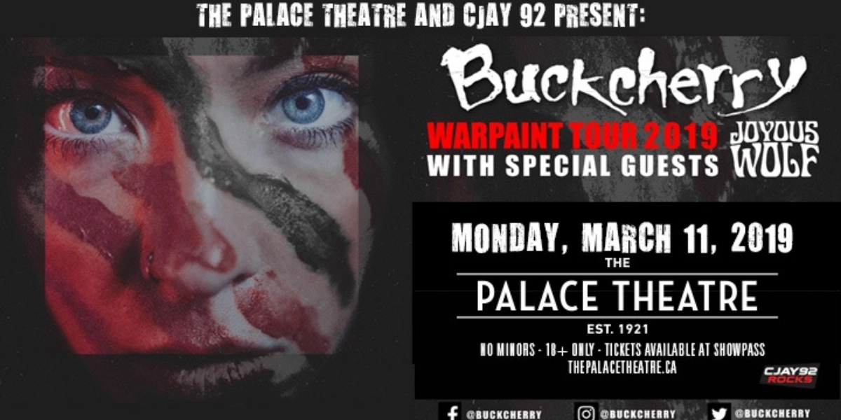 Event image for Buckcherry with Joyous Wolf