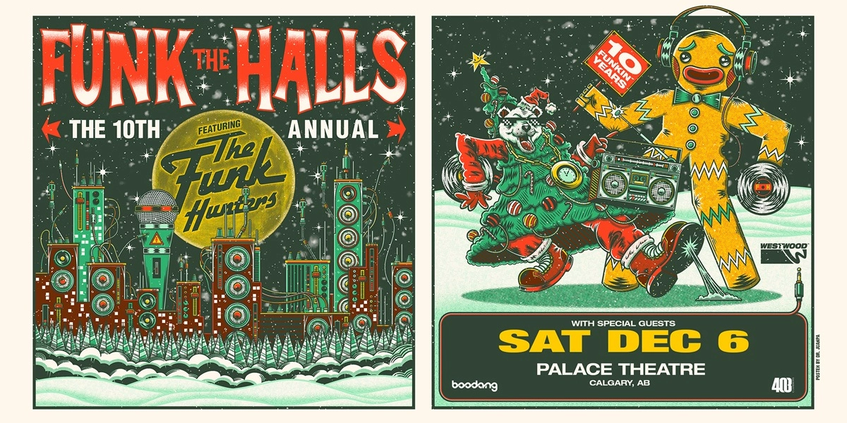 Event image for 10th Annual Funk The Halls