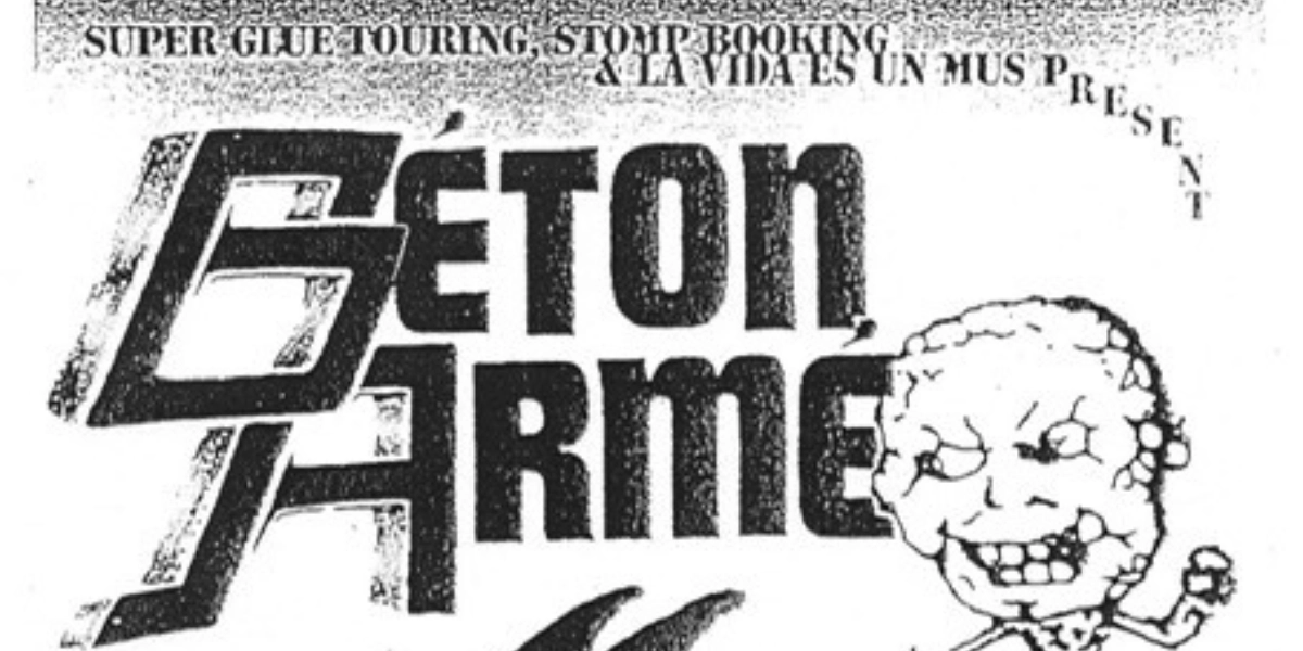 Event image for Béton Armé with guests Grotto, Creeping Chill and Closetalkers