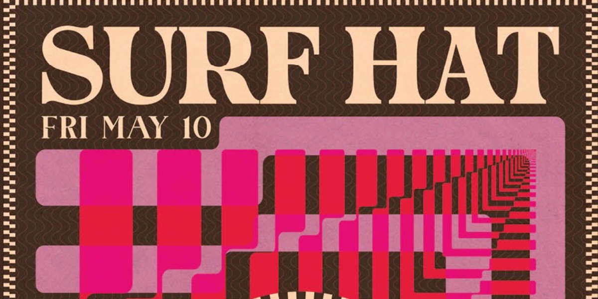 Event image for Surf Hat, Moonsnakes and The Cave Arcade