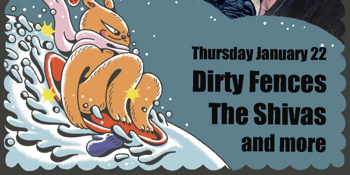 Event image for BOB-Sled 2026 presents: Dirty Fences, Suburban Pagans, The Shivas, Amy Nelson