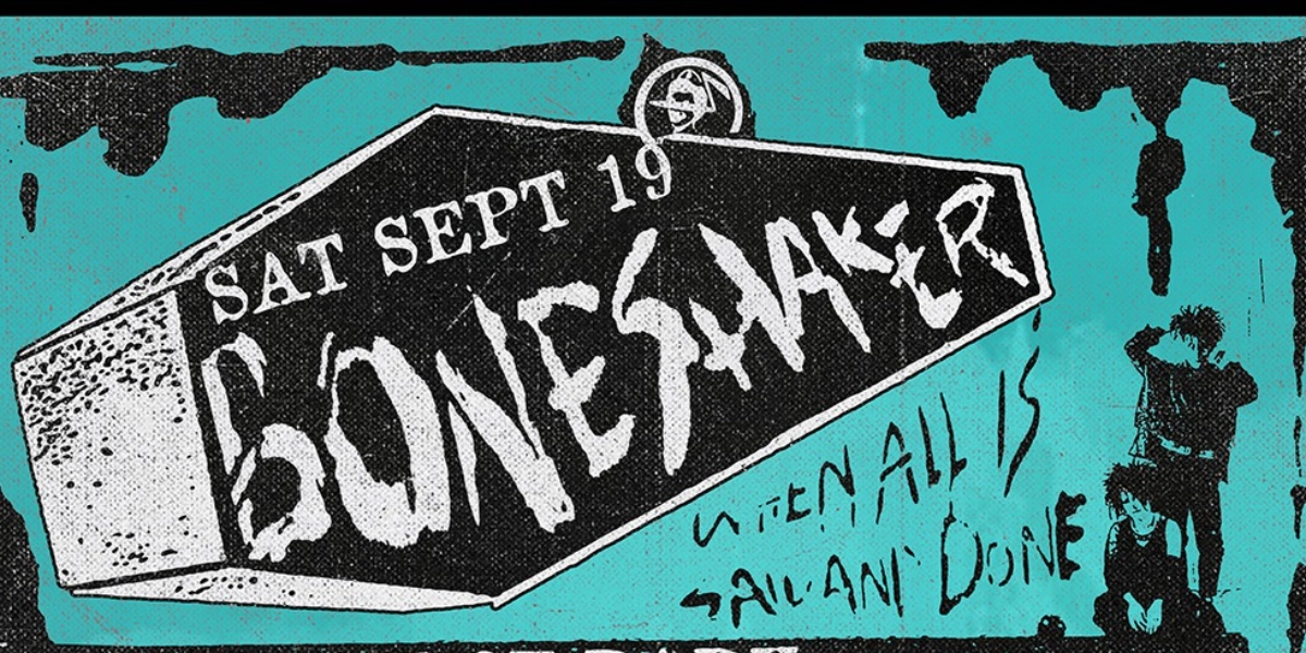 Event image for The Boneshaker with your hosts DJ BONESHAKER & Cian Cocteau and special guest PAO