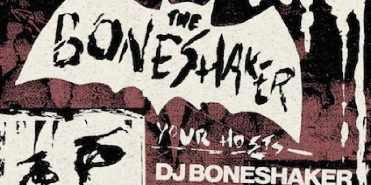Event image for The Boneshaker with your hosts DJ BONESHAKER & Cian Cocteau and special guest JΔKΟB