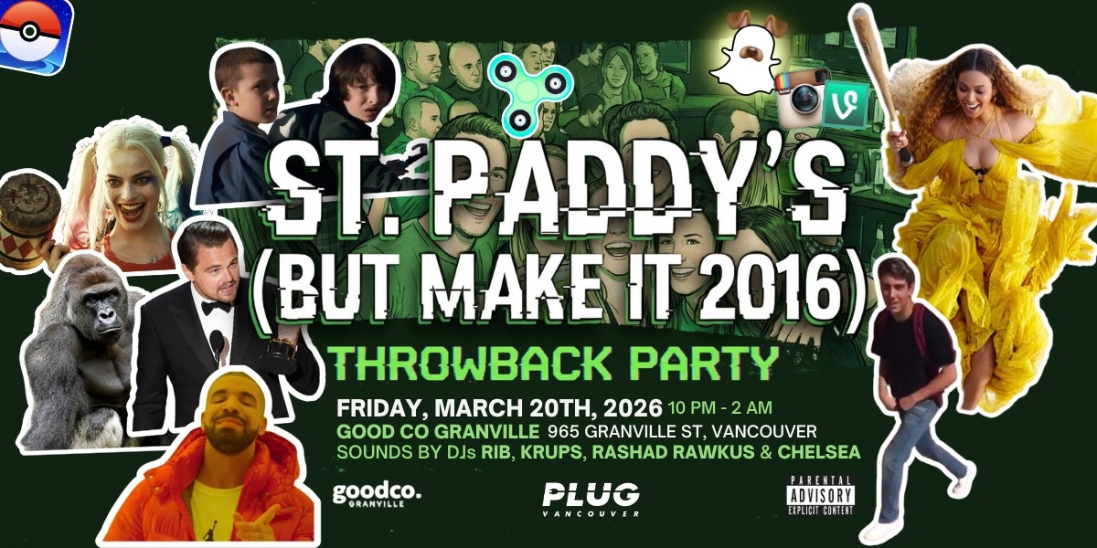 Event image for St. Paddy's (BUT MAKE IT 2016)